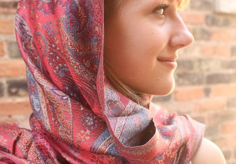 Châle pashmina